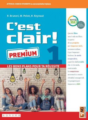 C'EST CLAIR! 1 PREMIUM VOL+APPRENDRE POUR TOUS+LA GRAMMAIRE+ITE