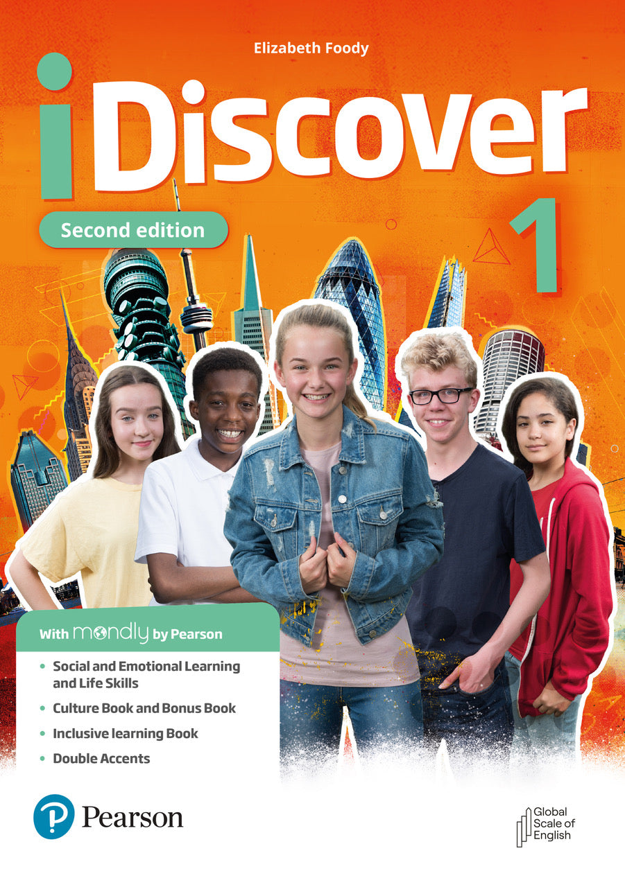 IDISCOVER SECOND EDITION LEVEL 1 STUDENT'S BOOK & WORKBOOK W