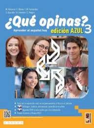 ¿QUE OPINAS? EDICIÓN AZUL 3