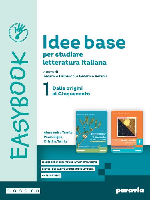 IDEE BASE PER STUDIARE LETTERATURA ITALIANA. EASYBOOK 1