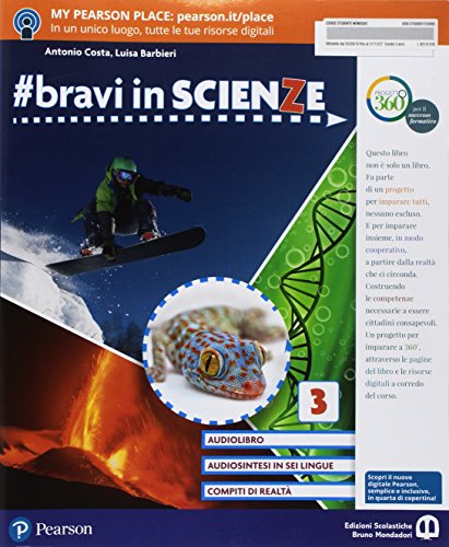 #BRAVI SCIENZE 3 VOL+LIBROLIQUIDO+DIDASTORE