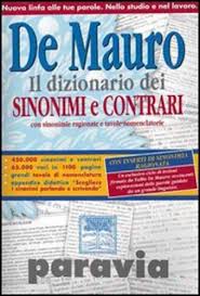 DIZIONARIO DEI SINONIMI E CONTRARI